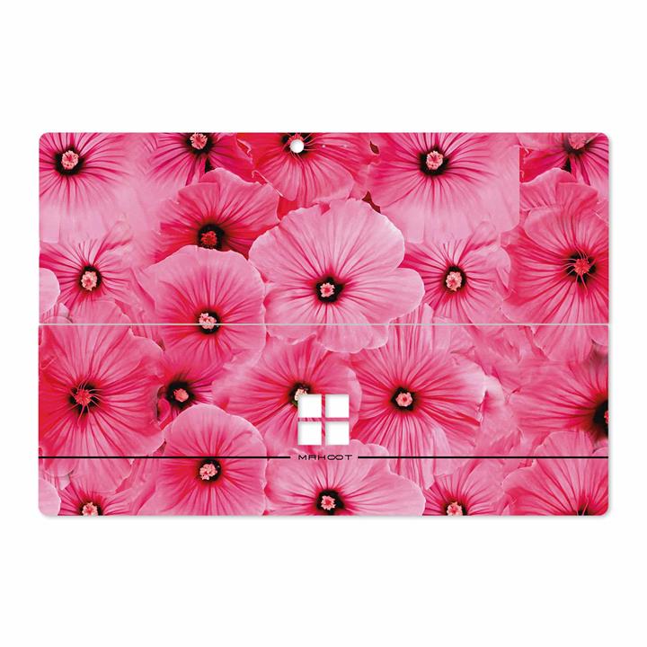 برچسب پوششی ماهوت مدل Pink-Flower مناسب برای تبلت مایکروسافت Surface Pro 4 2015 MAHOOT Pink-Flower Cover Sticker for Microsoft Surface Pro 4 2015